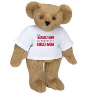  15 T Shirt Bear Lacrosse vs. Soccer Mom   Honey Fur: Toys 