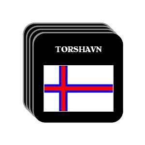  Faroe Islands   TORSHAVN Set of 4 Mini Mousepad Coasters 