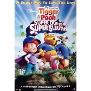 My Friends Tigger & Pooh: Super Duper Super Sleuths Movie Poster 27 X 