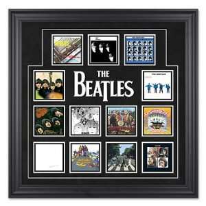  The Beatles Framed Album Cover Collage   Frontgate: Home 