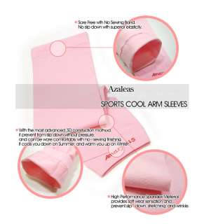 1Pairs New Premium Azaleas Cool Arm Sleeves (11colors)  