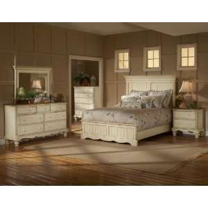   Furniture 1172673BKRSET4 Wilshire Panel Bedroom Set,