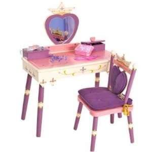   of Discovery Royal Princess Girls Bedroom Vanity Set: Home & Kitchen