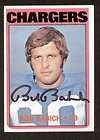 bob babich signed autograph auto 1972 topps football tr buy