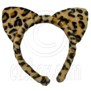 Leopard Tigar Spot Ear Headband Costume Halloween Party  