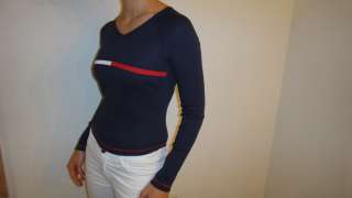 Tommy Girl Jeans knit 100% cotton TOP SWEATER XS  