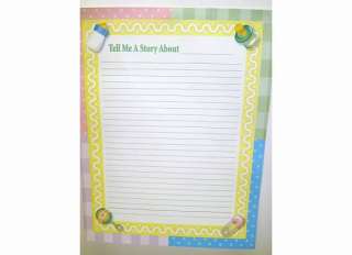 Lot 24 BABY SHOWER PARTY GAME Tell Me a Story About  