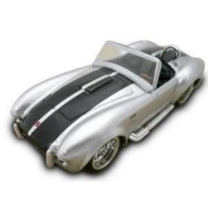   Cast Car *1965 Shelby Cobra 427 S/C Model* Candy Silver: Toys & Games