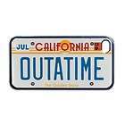 Back 2 Future Movie Licence Plate iPhone4 Hard Case  