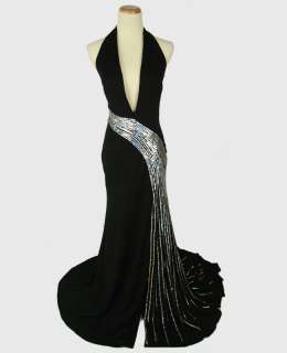 JOVANI 2012 Prom Dress Style 3114 Black NWT Size 4  