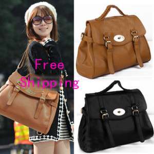 New Hot PU leather Lady Shoulder mail Bag Handbag Purse  