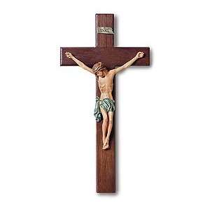 Gifts of Faith Milagros Tomaso Wall Crucifix 13 Height, Ornate, Resin 