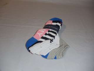 Tommy Hilfiger Ladies No Show Socks  3 Pairs  Size 9 11  