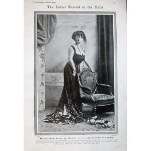  1907 Kitty Gordon Beresford London Pavilion Theatre