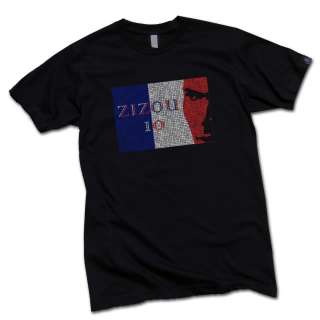 Zidane Football Soccer Jersey Shirt M L XL France  