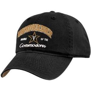 Top of the World Vanderbilt Commodores Black Batters Up Adjustable Hat 