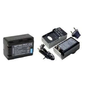  Battery And Charger Kit For Panasonic HDC TM90K, HDC SD80K 