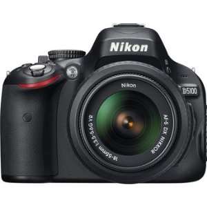    Nikon D5100 Digital SLR Camera With 18 55mm VR Lens