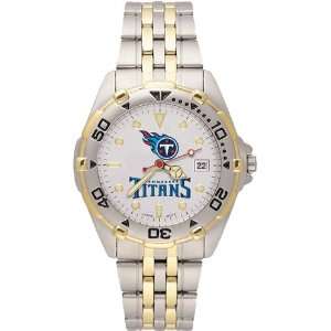 Tennessee Titans Mens All Star Watch Stainless Steel Bracelet:  