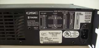QSC CX302V 2 Channel Powered Amplifier 200w 70V   Used  