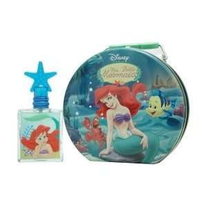 Little Mermaid By Disney Edt Spray 1.7 Oz & Metalic Lunch 