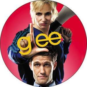    Glee   Sue & Mr Schuester 1.5 Pinback Button