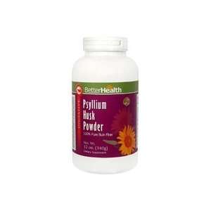  Better Health Psyllium Husk Powder Container 12 Oz Health 