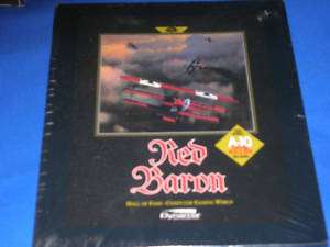 Red Baron + A 10 Tank Killer PC Game 1994 NEW Shrink  