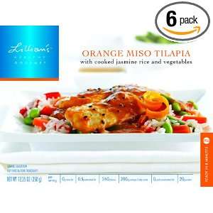 Lillians Orange Miso Tilapia Meal   6 Pack  Grocery 