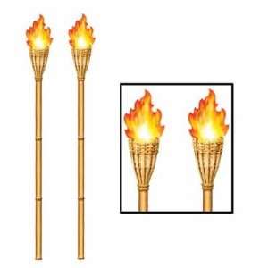 Tiki Torch Large Wall Clings