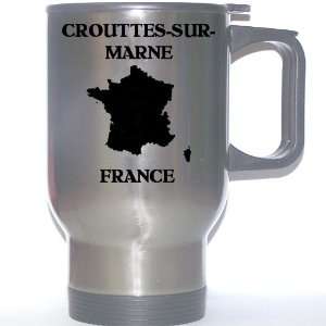  France   CROUTTES SUR MARNE Stainless Steel Mug 