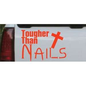 Tougher Than Nails Christian Car Window Wall Laptop Decal 