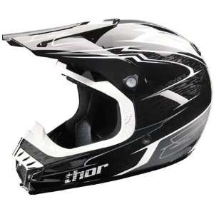    Thor Youth Quadrant Full Face Helmet Medium  Black: Automotive
