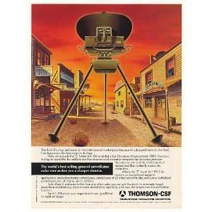  1990 Thomson CSF Rasit E Ground Surveillance Radar Print 