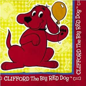   the Big Red Dog   Party Supplies   Lunch Napkins: Toys & Games