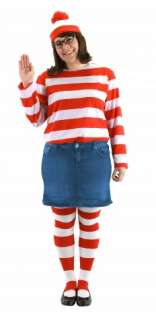 Wheres Waldo   Wenda Plus Adult Costume Plus Size (20 22)