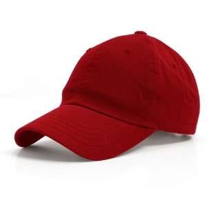  CLASSIC WASHED POLO RED HAT CAP HATS: Everything Else