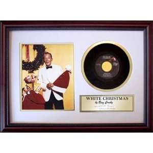 Bing Crosby White Christmas Custom Framed Record:  Sports 