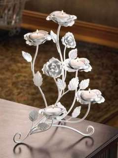Bed of Roses Candle Holder Wedding Centerpiece