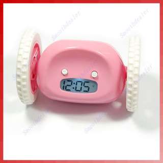 Running Alarm Clock Quick Jump Out of Bed Jumping Pink  