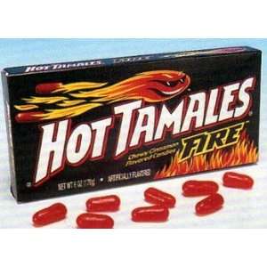    Hot Tamales Fire 6 oz Theater Box: 12 Count: Everything Else