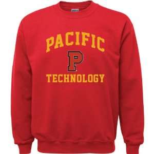  Pacific Boxers Red Youth Technology Arch Crewneck 