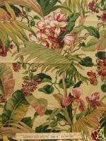 ORCHID & PALMS JAY YANG SOFT BEIGE BACKGROUND LOVELY  