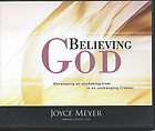 BELIEVING GOD 4 CDs Joyce Meyer