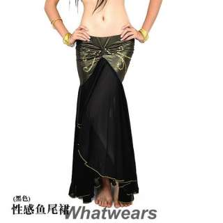 Belly Dance Sexy Dancing Costume Fishtail Skirt Q04  