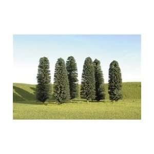 32005 Bachmann HO 5   6 Cedar Trees (six pieces per pack 