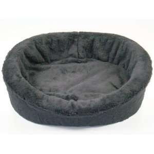  Medium Black Dog Bed King Pet Bed. Ortho Comfort. Size 