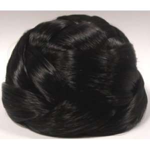   Chignon Bun Hairpiece Wig #1B BLACK by MONA LISA 