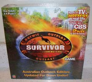   the Australian Outback 2nd Edition Board Game by Mattel New  