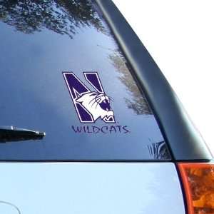  Northwestern Wildcats Small Window Cling Automotive